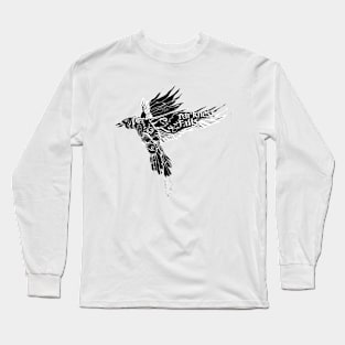 Raven Darkness Falls Long Sleeve T-Shirt